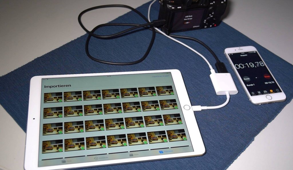 Lightning Transfergeschwindigkeit am iPad Pro Andreas Mariotti